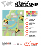 Addictlab Academy launches the Plastic River Challenge.